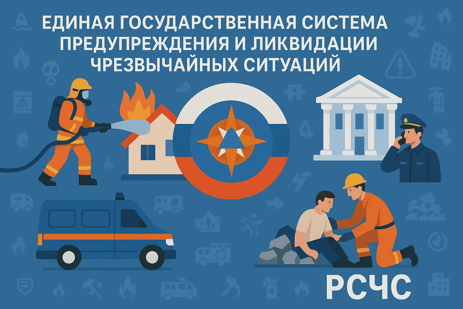Единая государственная система предупреждения и ликвидации чрезвычайных ситуаций (РСЧС) - общем и целом